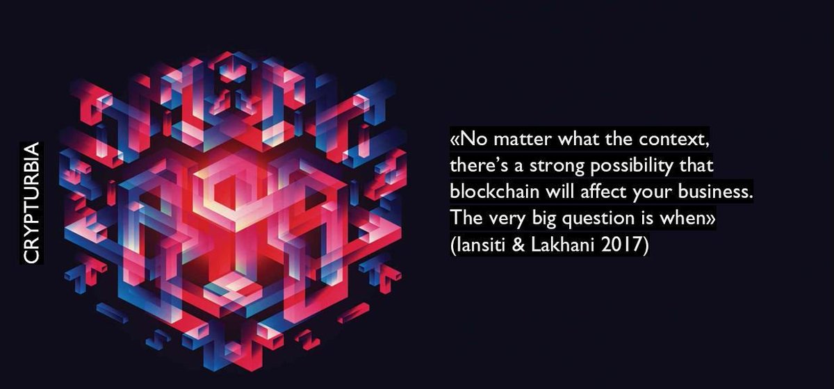 Absolutely recommendable: "The Truth About Blockchain" by Iansiti &amp; Lakhani. Providing us some valuable insights on the patterns of #technology adoption which are highly relevant in the context of #blockchain. #HarvardBusinessReview 

hbr.org/2017/01/the-tr…