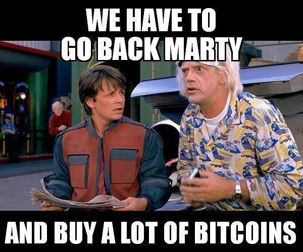 cryptolul en Twitter: &quot;If you could go back to the &#39;future&#39; $btc #bitcoin # btc #crypto #cryptocurrency #altcoins #alts #money #rich #finance  https://t.co/pdRtOpRPZI&quot; / Twitter