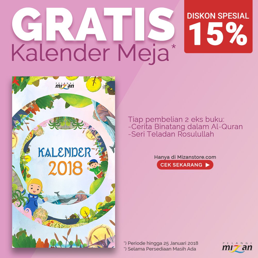 Mizanstore On Twitter Ayah Bunda Belum Punya Kalender 2018 Mizanstore On Twitter Ayah Bunda Belum Punya Kalender 2018
