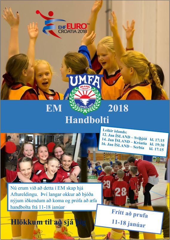 Við erum komin í EM skap