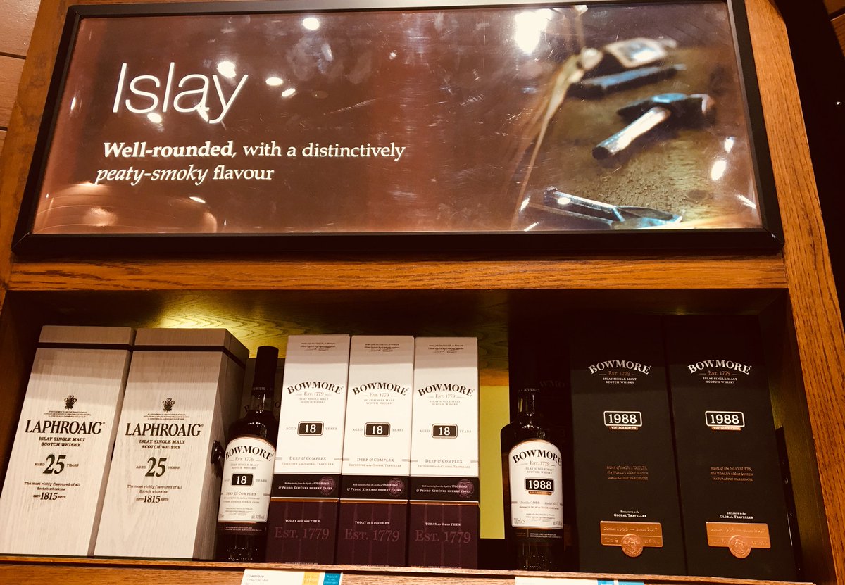 On route to @vikingline_se Cinderella Whisky Fest in Sweden. <a href="/bowmore/">Bowmore Whisky</a> 1988 looking fab in T2