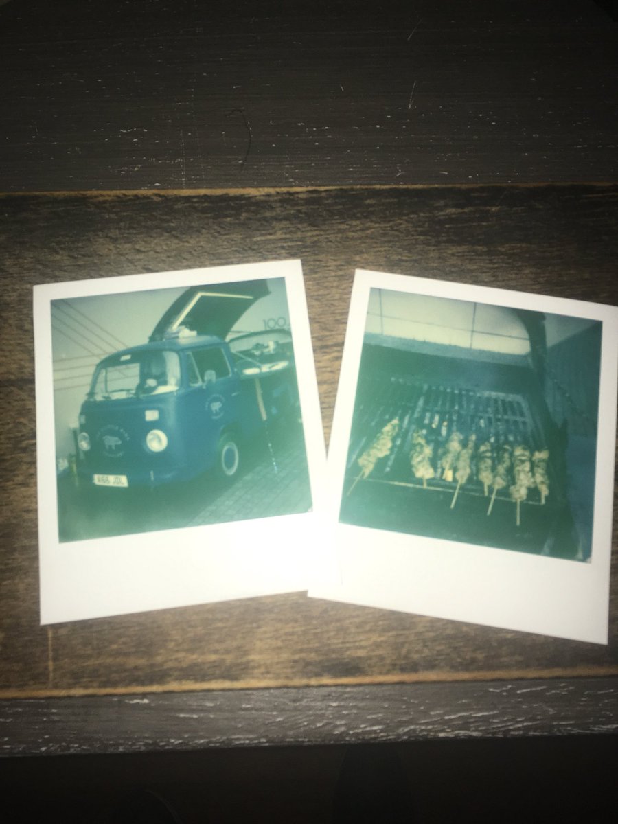 Old school shots, recipes &amp; techniques for the new gen #polaroid #streetfood