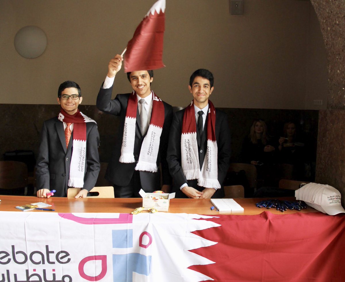 QatarDebate's tweet photo. #TeamQatar’s participation in Prague Spring Debate Open back in 2015.

#QDArchive https://t.co/FGhNuGAFxU