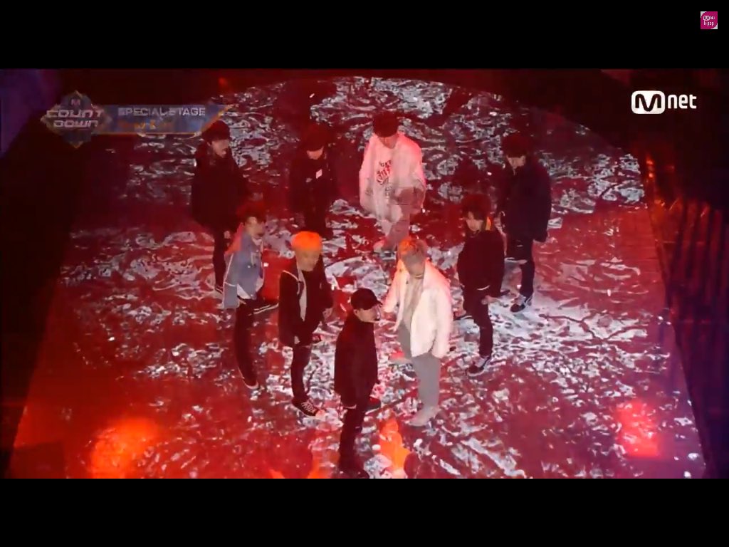 Stray kids just had their first ever music show stage on Mcountdwon It's not a debut stage but a special stage Cuz they are special (Cheesy lol )You really did come far babies and worked hard So proud of you  @Stray_Kids  #StrayKids