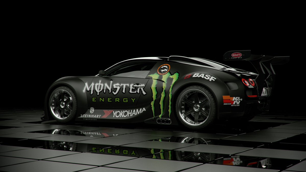 Vroom Vroom! All done in #Modo #3d #veyron