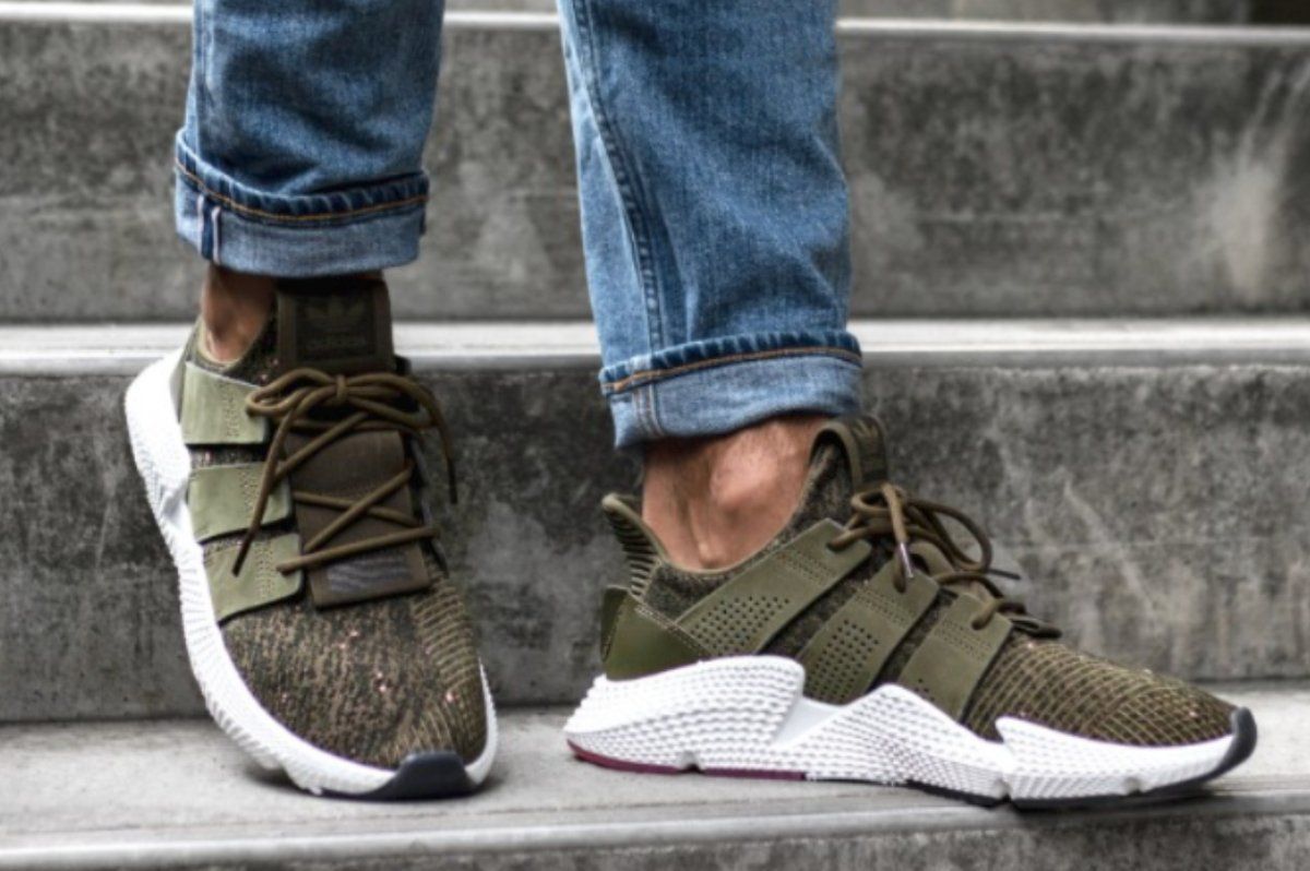 DopeKixDaily on Twitter: "On foot look at the Adidas Prophere 'Trace Olive' Sizes available here -> https://t.co/rtRXdEK1tf… "