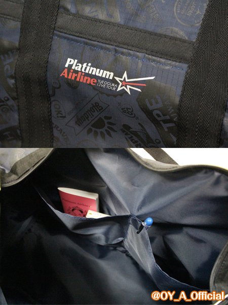 入手困難 小倉唯 Platinum Airline ボストンバック 新品未開封 続いては、ボストンバッグのご紹介です！旅行に最適な、大容量の