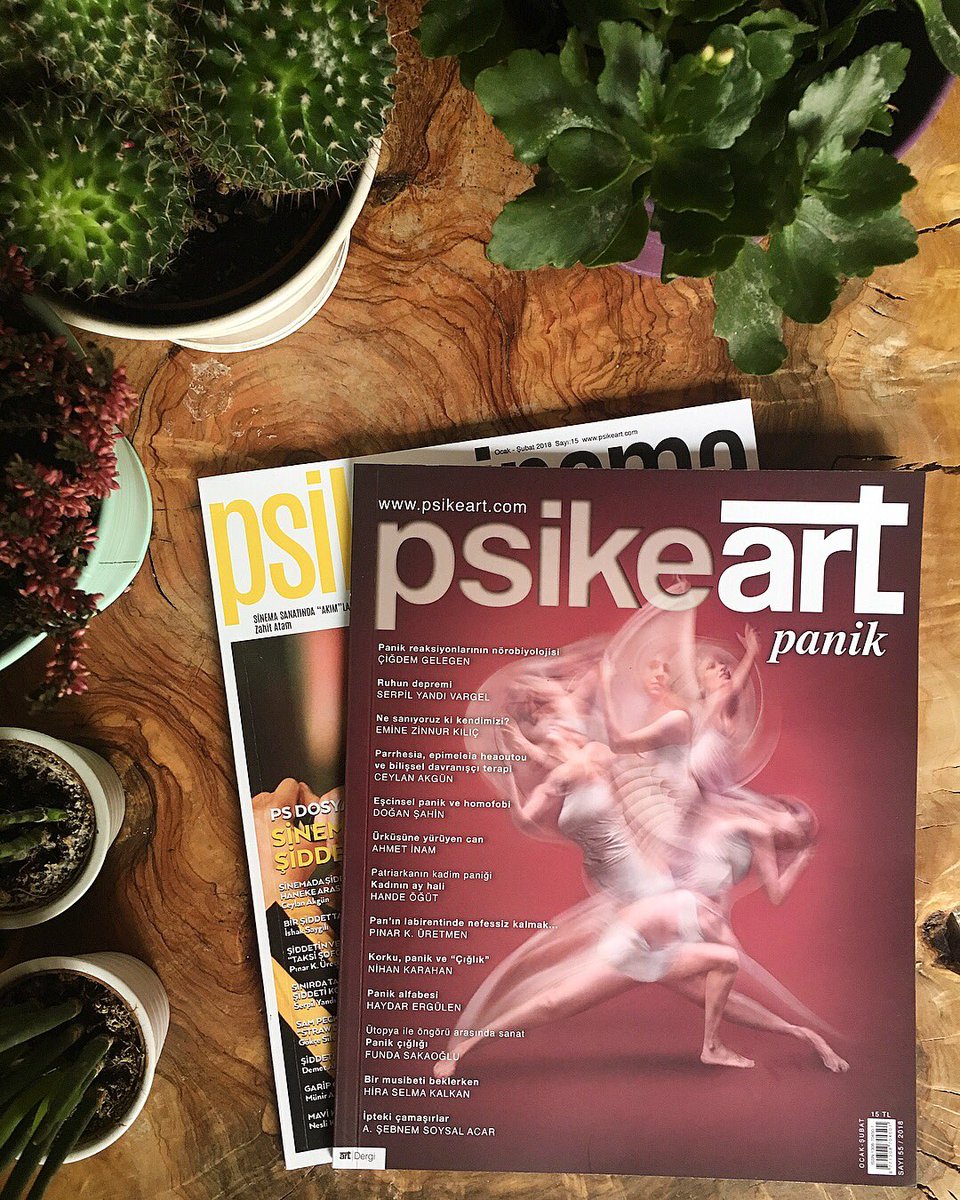 Tasarımcısı olduğum Art Yayın Grubu'nun benim için özel iki sayısı. <a href="/psikesinema/">psikesinema</a>'da tam 2,5 yıl oldu ve bu 15. sayı. @psikeart'ın bu muhteşem kapağında da bu ay <a href="/alialisir/">Ali Alışır</a> var... #psikesinema #psikeart