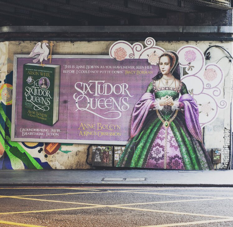 buildhollywood's tweet photo. We’re losing our heads over our Anne-Bol-evable special build, towering over London for the launch of the amazing new novel in the Six Tudor Queens series from @AlisonWeirBooks @headlinepg @H_forHistory https://t.co/6zHI9tYiqb