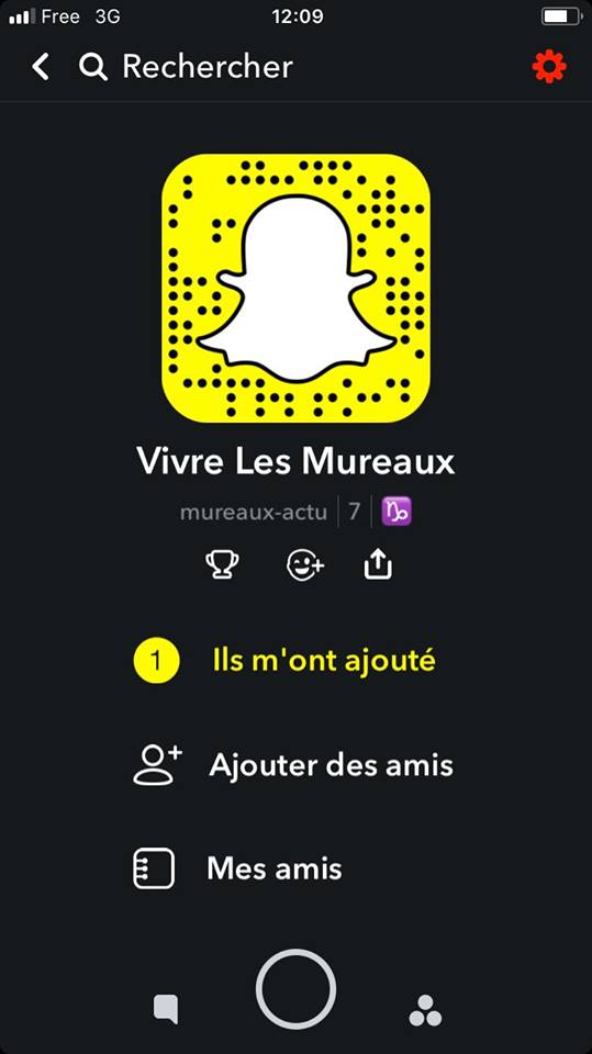 retrouvez-nous sur snapchat pour suivre #VivreLesMureaux