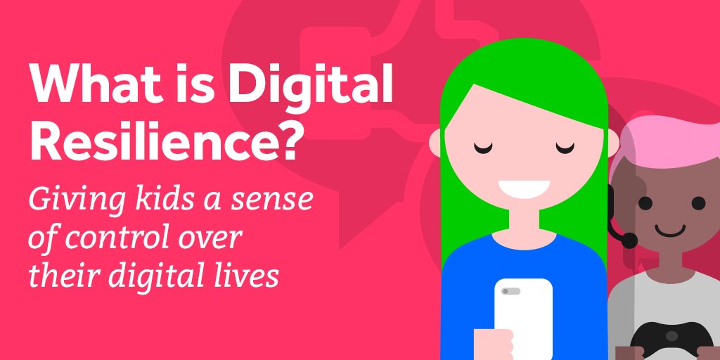 Just like learning to ride a bike, children need your support to learn how to deal with whatever the online world throws at them. See our #DigitalResilience age-specific parent guides for support buff.ly/2CPVo7W