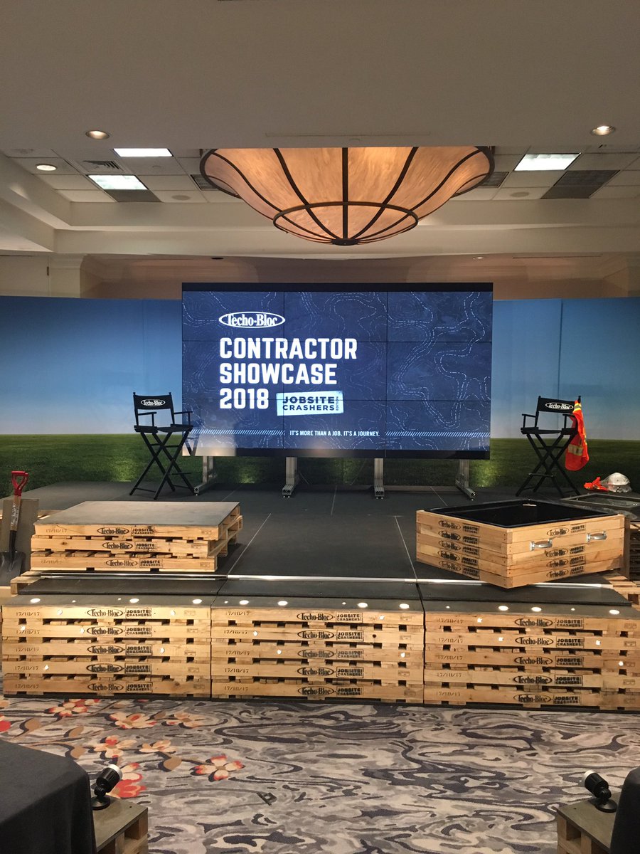 TechoCurtis's tweet image. It&apos;s not too late to attend the @techobloc Contractor Showcase in Charlotte. Come see @paverpete1 and @techotaphouse at this amazing event.