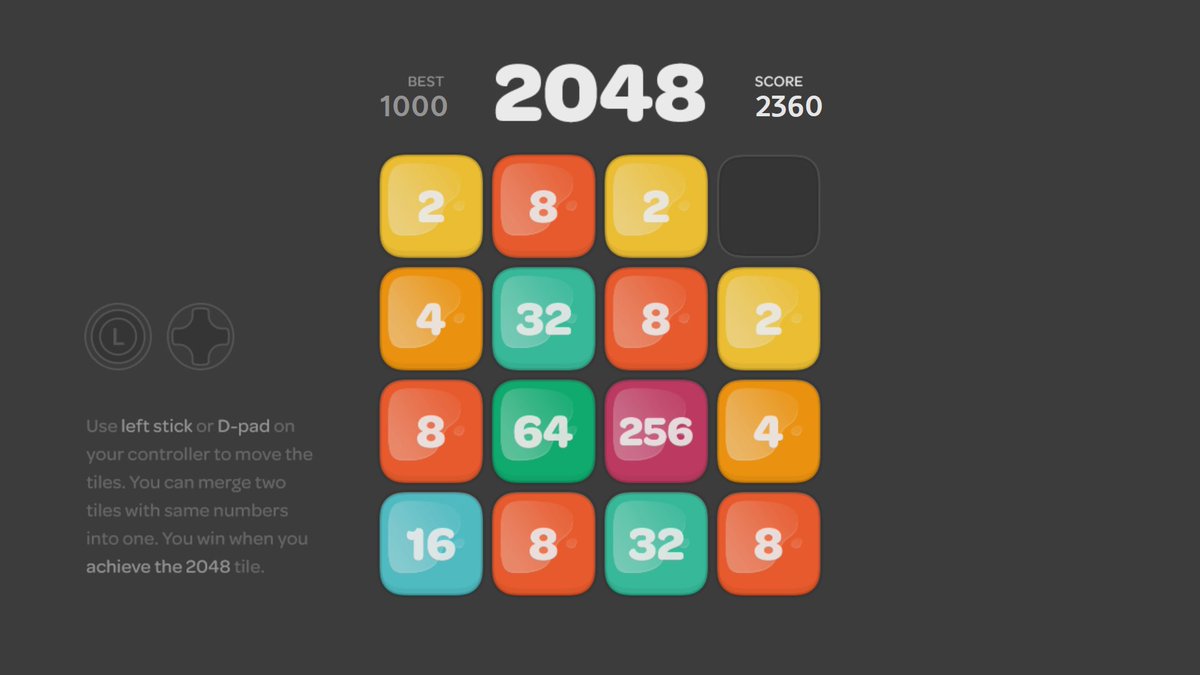 TV Games on X: The #smartTV game 2048 Maniac is our first game approved  for #LG #webOS devices, but also for the legacy platform called #NetCast.  Like all our games - it's