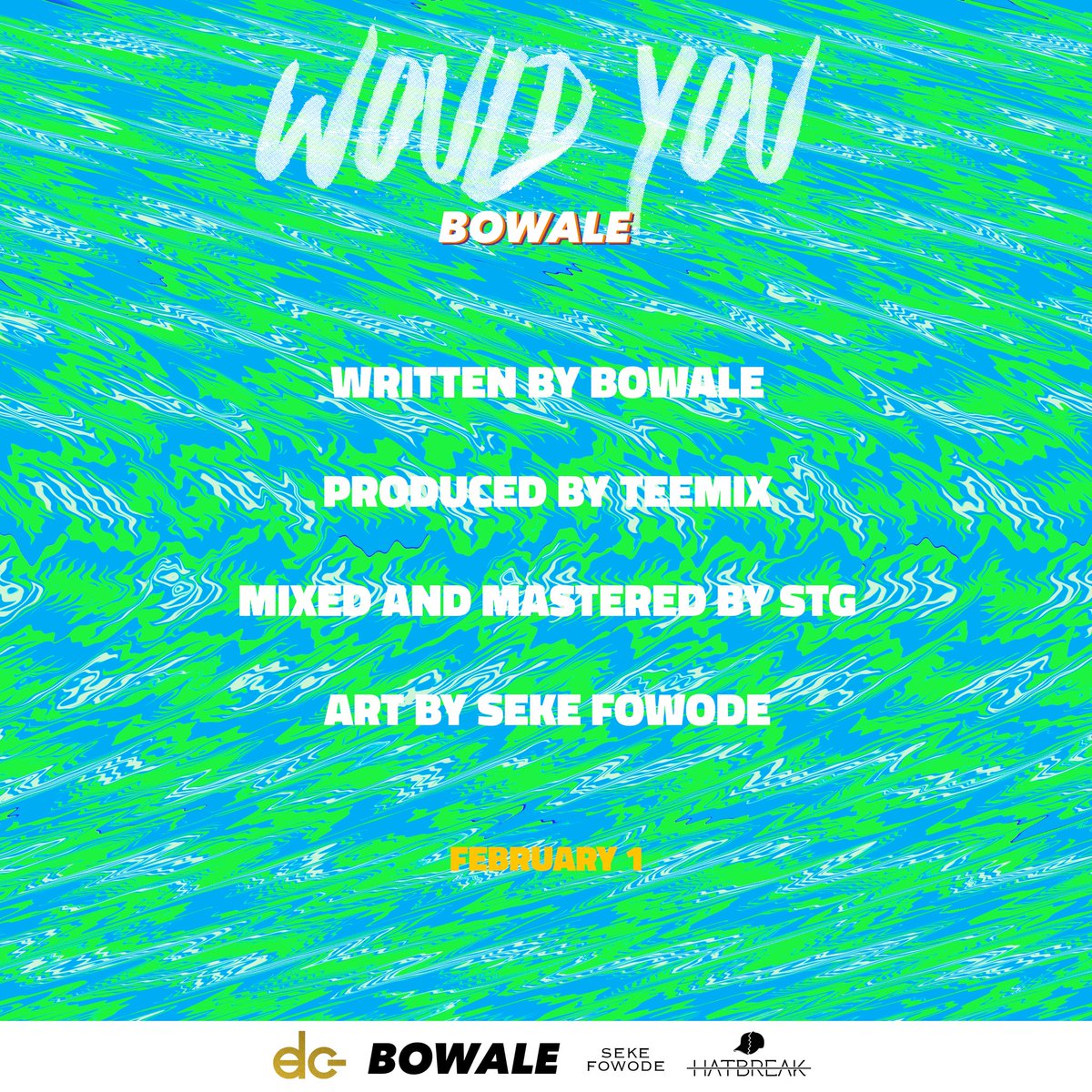 BowaleOfficial's tweet photo. Everything icy
❄️❄️❄️❄️❄️❄️❄️❄️❄️❄️

Alternate back cover art for my second Official single “Would You” out February 1st! 
#WouldYou #RT #PushGoodMusic https://t.co/zZDzlOz0r2