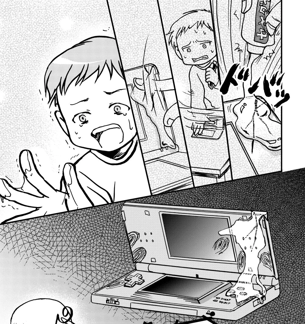 任天堂マジやばい…！子供がDSを壊してしまった結果…