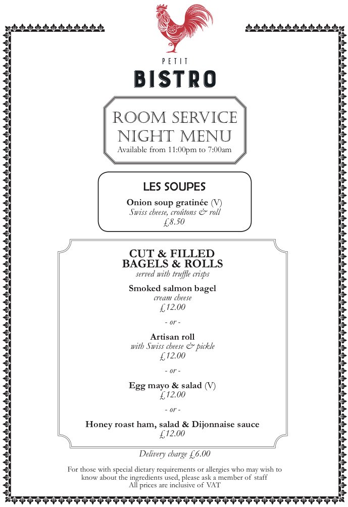 PetitBistro_'s tweet photo. Are you staying at @victoryhouseldn? There’s no need for your stomach to rumble in the middle of the night - we’re always partial to a midnight feast. https://t.co/ytUmsQRQqq https://t.co/5L6dQM7lYN
