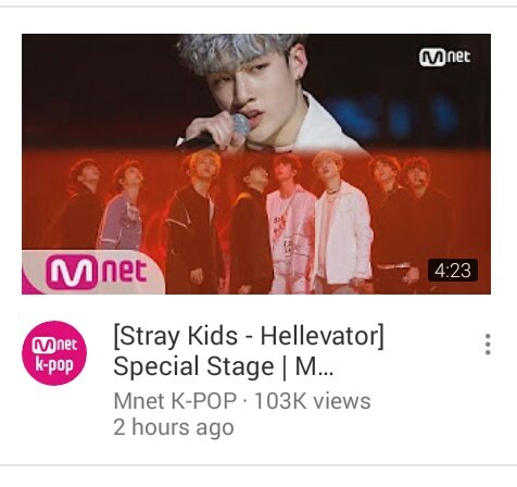 Stray kids Mcountdwon Hellevator stage Get 100k views in 2 hours   #StrayKids