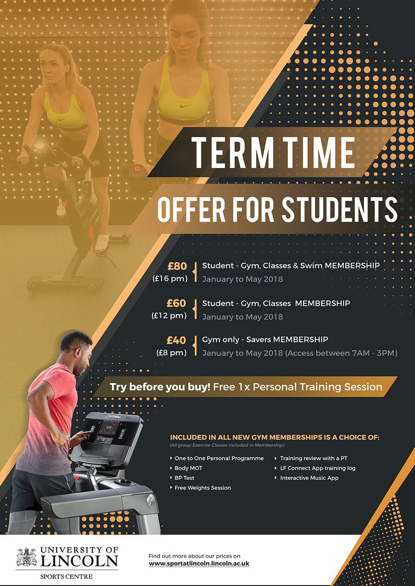 New offers for Students this term