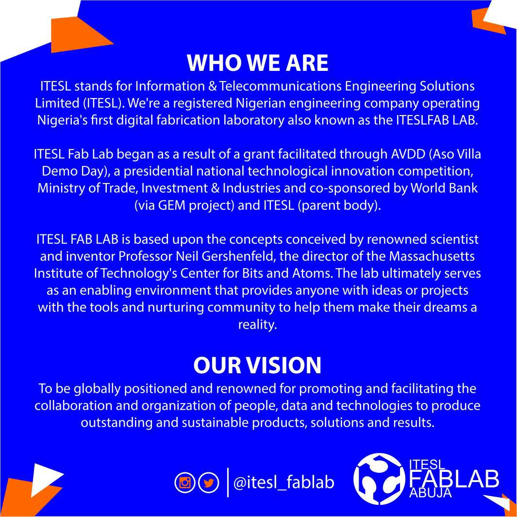 ITESL FabLab tweet media