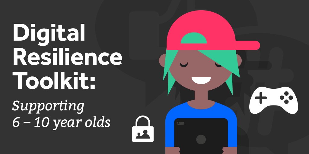 IM_org's tweet image. Get kids prepared for the online world with our #DigitalResilience parent guide for 6 - 10-year-olds buff.ly/2DjKzfm #onlinesafety