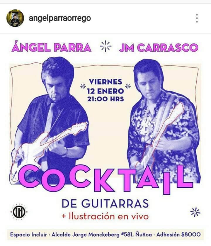 Recuerden que para asistir 
Deben comprar su  entradas en 
   espacioincluir@gmail.com ahi daran          indicaciones a seguir
 #AngelParraFans