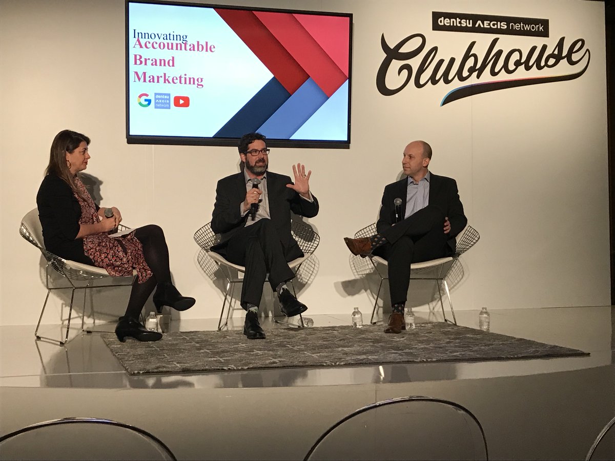 This morning from the #DANClubhouse at #CES2018 : <a href="/JeremyHull/">Jeremy Hull</a> and <a href="/MistyLocke_iP/">misty locke</a> sit down with Michael Kaplan (@google) to discuss accountable brand marketing.