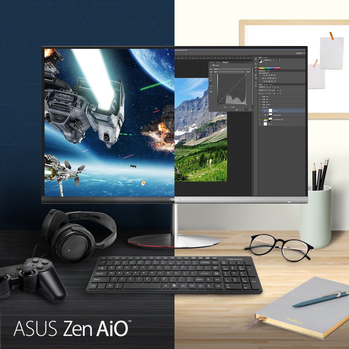 ASUSItalia's tweet photo. #ASUS #ZenAiO per gamer esigenti o per professionisti instancabili: qual è la tua versione preferita? #EdgeofBeyond #MakeYourChoice
Le novità dal #CES2018 di Las Vegas non si fermano qui: continua a seguire le nostre pagine social per restare sempre aggiornato! https://t.co/YdBouywQ6O