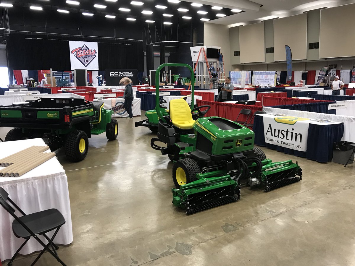 Austin Turf &amp; Tractor moved in and ready for 2018 THSBCA Show.