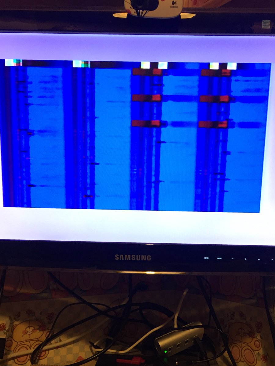 Theretrotone's tweet photo. Old #sinclair #zxspectrum output. Open to ideas. #notgotascooby https://t.co/gIfWG7iTvI