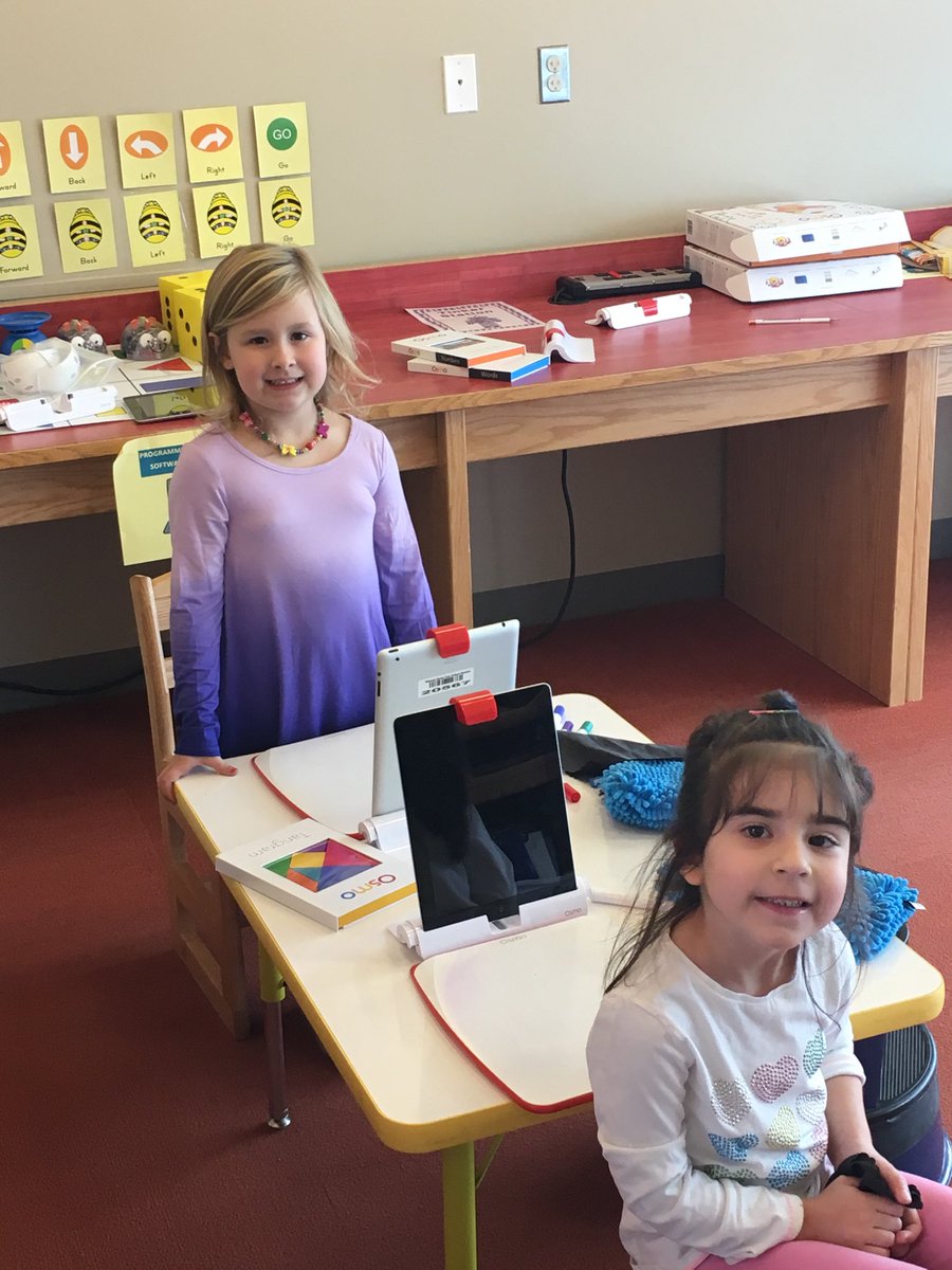 Two of our students chose Osmo Monster during choice time!
#mineolaproud #meadowdrive