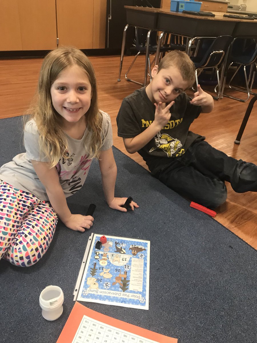 msginelles2nd's tweet photo. Math Stations Rock! We practiced our math facts by playing Bump! Love the conversations about math fact strategies! #explainitknowit #growingourminds #morethanonewaytosolveaproblem #lincolnk8 https://t.co/yvqlK4veHJ
