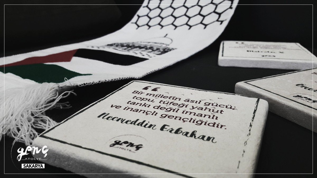 • Necmeddin Erbakan Sözlü Bardak Altlığı
•Dava Adamı Seti • 10×10 cm boyutunda olup taş malzemeye bastırılmıştır. •Stoklarda sınırlıdır. - [•Fiyat bilgisi için direkt mesaj gönderiniz.]