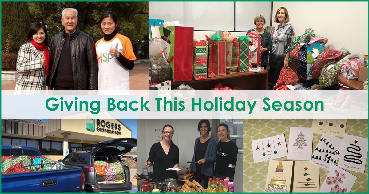 Rogers_Corp's tweet image. Rogers employees participate in acts of #communityOutreach every year. Take a look at a few of these seasonal #outreachPrograms around the globe. bit.ly/2CMgwMh