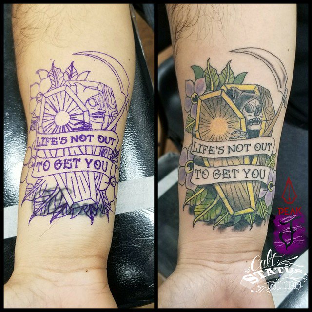 Tattoo Machine - Artist Skin Ink Body Cult Drawing' Sticker | Spreadshirt