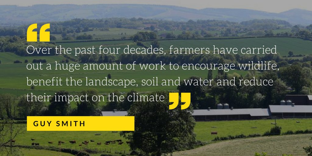 NFUtweets's tweet photo. RT if you agree that British farming is in a unique position to deliver for the environment as long as there are productive and viable businesses – where food is at the heart https://t.co/QjLiDYRb1H #25YEP https://t.co/YA2JEIkBPy