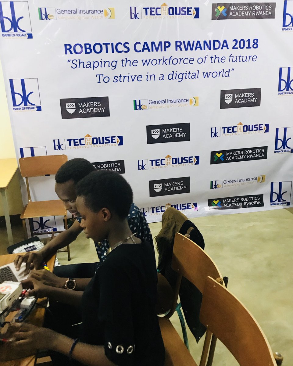 rukundoRwaSe's tweet image. Pretty awesome seeing high schoolers immersed in programming, using robotics to solve daily challenges... Continuing to power innovation  @BkTecHouse @Regis_Rugema 🙌🏾 

#powerOfTech #Rwanda #RwOT  #Robotics #RoboticsCampRw