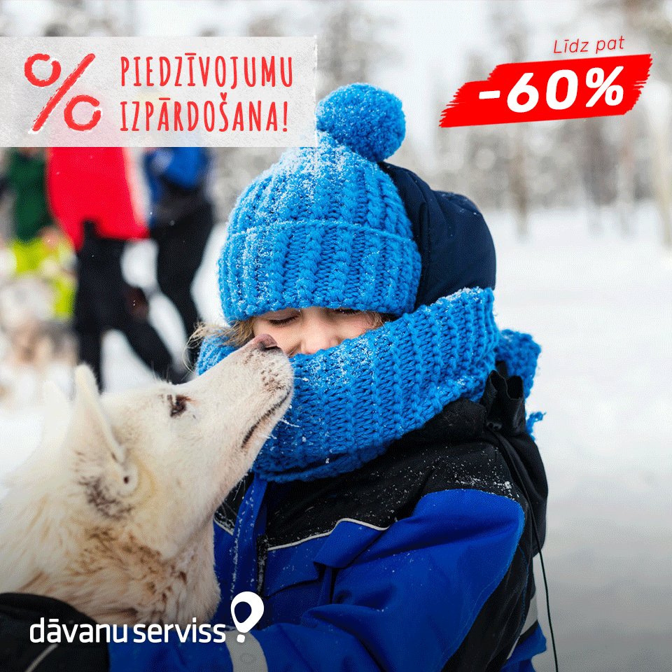 Piepildīt sapņus nekad nav bijis TIK viegli!🎈Superīgi piedzīvojumi par labākajām cenām! 🎉 Atlaides līdz pat 60%! 🔥davanuserviss.lv/izdevigi-pieda…