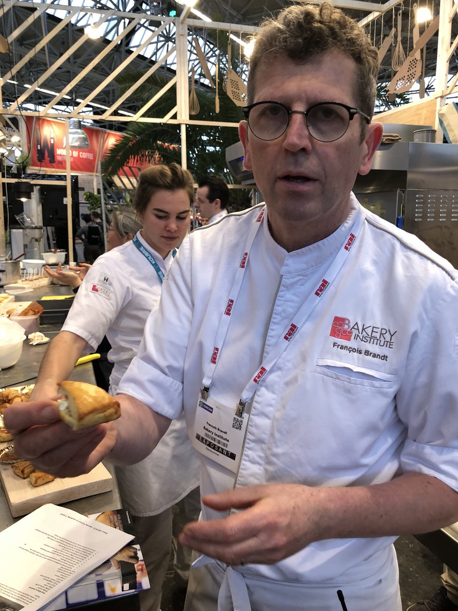 makkiemulder's tweet photo. Misschien wel de beste bakker van Nederland #francoisbrandt #alsjehetwiltleren #bakeryinstitute #horecava2018 https://t.co/qtlGufkL9c