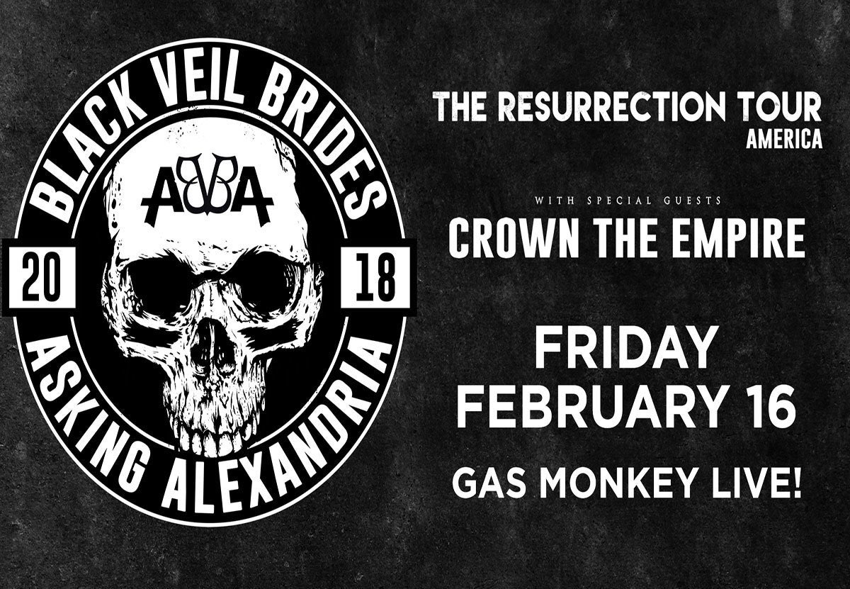 AndyBVBFact's tweet photo. Fact #131

.@AndyBLACK Is Officially On #TheResurrectionTour With His Band @BlackVeilBrides, @AAofficial And Special Guest @CrownTheEmpire!! 
.
.
.
.
#BlackVeilBrides #AskingAlexandria #CrownTheEmpire https://t.co/i2FfXdIQLW