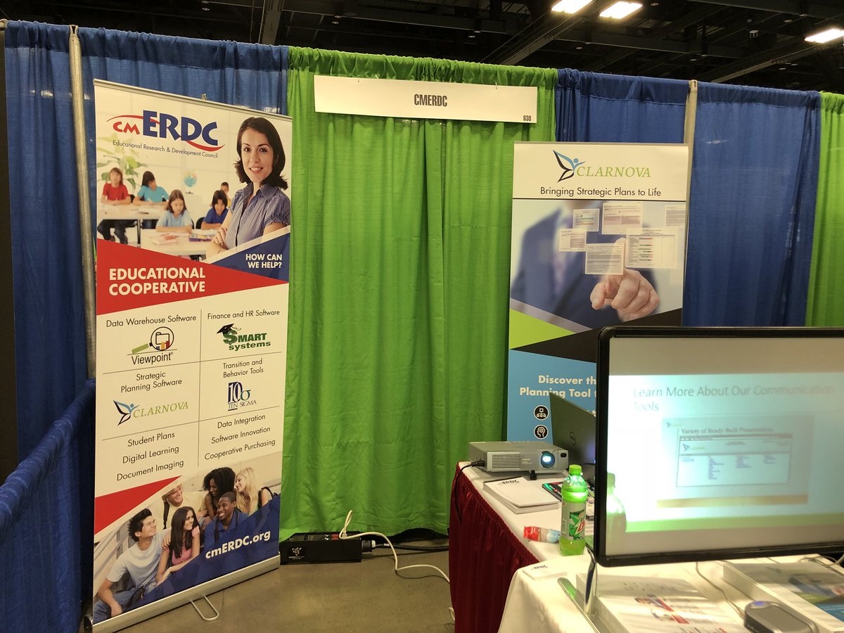 Come see what <a href="/CmErdc/">cmERDC</a> can do for you!  Data warehousing, strategic planning, Finance and HR and more, booth 630 #MSBA2018