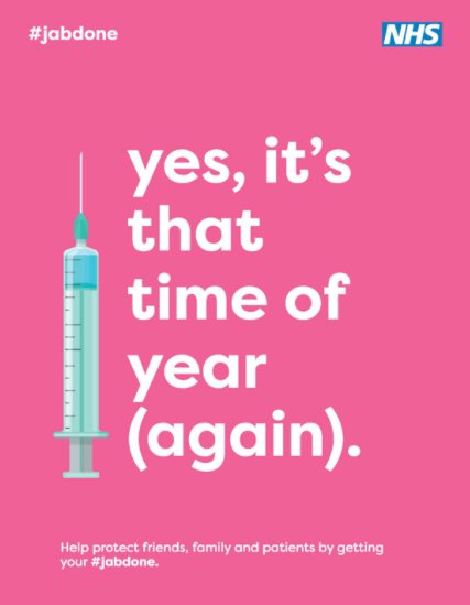 UHDBTrust's tweet image. Haven&apos;t had your free staff flu jab yet? It&apos;s flu season &amp;amp; we&apos;re already seeing increasing numbers of patients with flu. It&apos;s not too late to get vaccinated and get protected. See flo for further details.