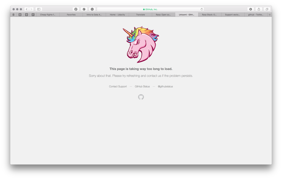 pavelk2's tweet photo. @github is down. error 500. https://t.co/FeG59igApe