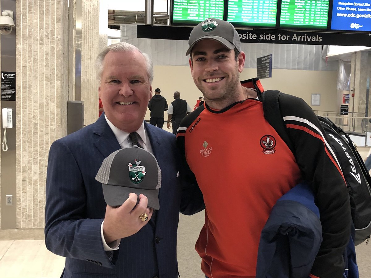 Good luck to all the teams in town this weekend for <a href="/TampaBayGAA/">Tampa Bay Hurling</a>’s 8th Annual Florida Cup! And a special thanks to <a href="/pvdhurling/">Providence Hurling Club</a>’s David O’Connor who I met at <a href="/FlyTPA/">Tampa International Airport ✈️</a> today.