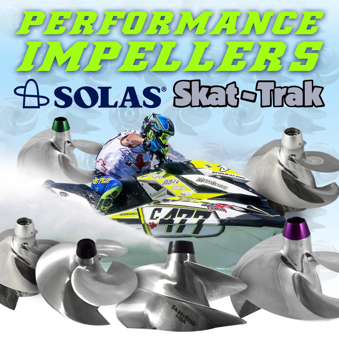 rivaracing's tweet photo. Improved acceleration &amp; top speed with high quality stainless steel impellers for your PWC! Free shipping in continental USA. 🏁🚀#rivacrew #rivaracing #solas #skattrak #pwc https://t.co/cwPsCqfixh
