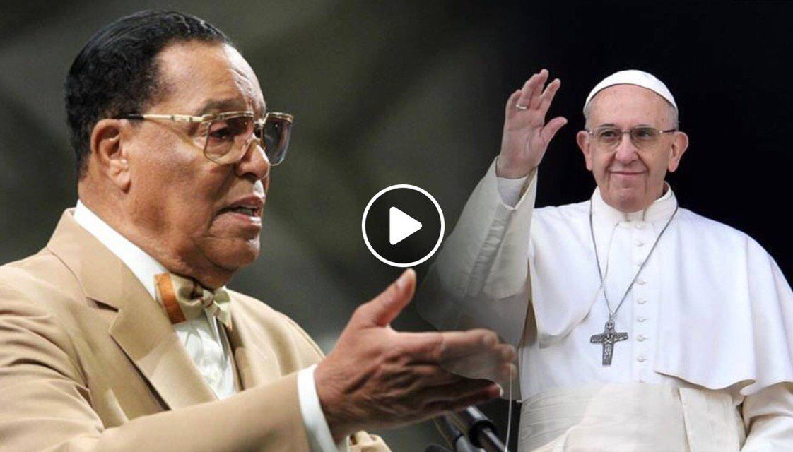 TheFinalCall's tweet photo. In his Nov. 16th message, Minister @LouisFarrakhan addressed Pope Francis and Catholic pedophilia: “Suppose I told you that you are not Christian. How could you be?” [WATCH] https://t.co/0gpG3l0gDW #Farrakhan #WarningToTrump https://t.co/iDFavtniAF