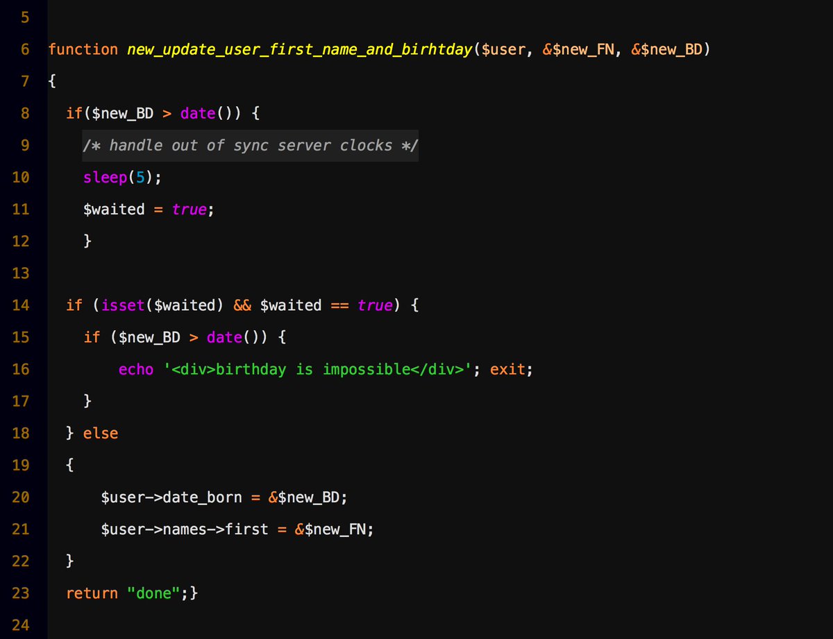 legacy_coder's tweet image. ☂️ If you are trying to update a variable but it's not working, you might be missing an "and" sign. Try adding one to the parameter name or after an equals sign and seeing if it helps.