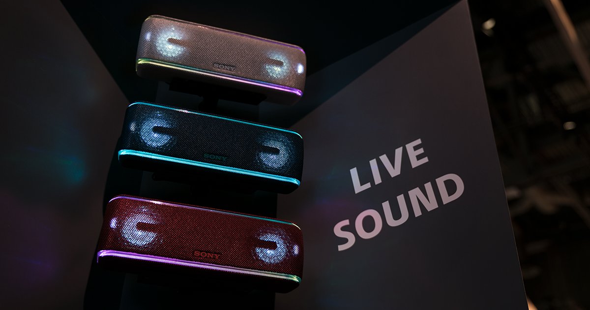 Το ασύρματο ηχείο SRS-XB41 σας δίνει μια τρισδιάστατη εμπειρία ζωντανής μουσικής όπου κι αν πάτε. Απολαύστε το φωτισμό πάρτυ και διασκεδαστικές λειτουργίες #EXTRABASS #SonyCES bit.ly/2mvJFW7