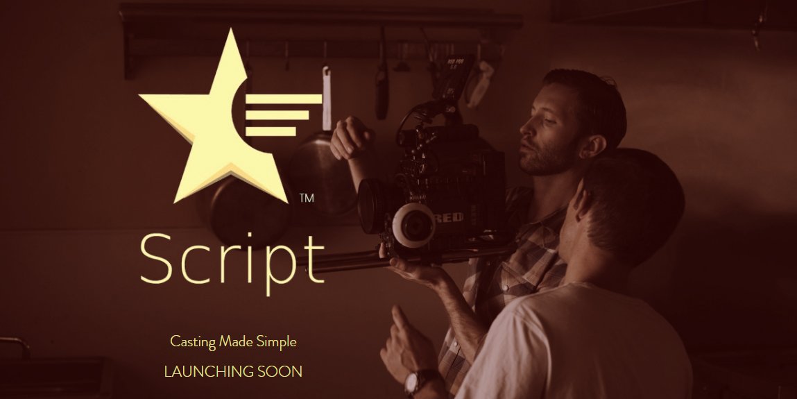 ScriptApp's tweet image. Get early access to Script - the ultimate #casting app for #actors and #directors! Sign up today at scripttheapp.com