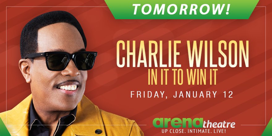 arenatheatre's tweet photo. See eleven-time #Grammy nominee, @ImCharlieWilson LIVE in concert tomorrow night at #ArenaTheatre! Details: https://t.co/tK01jVoiwR. VIP Experience: 713-772-5900. Concert is going to be lit! 🔥🔥🔥 #LiveShow #CharlieWilson #InItToWinItTour #Houston https://t.co/aWGGeyQkEf