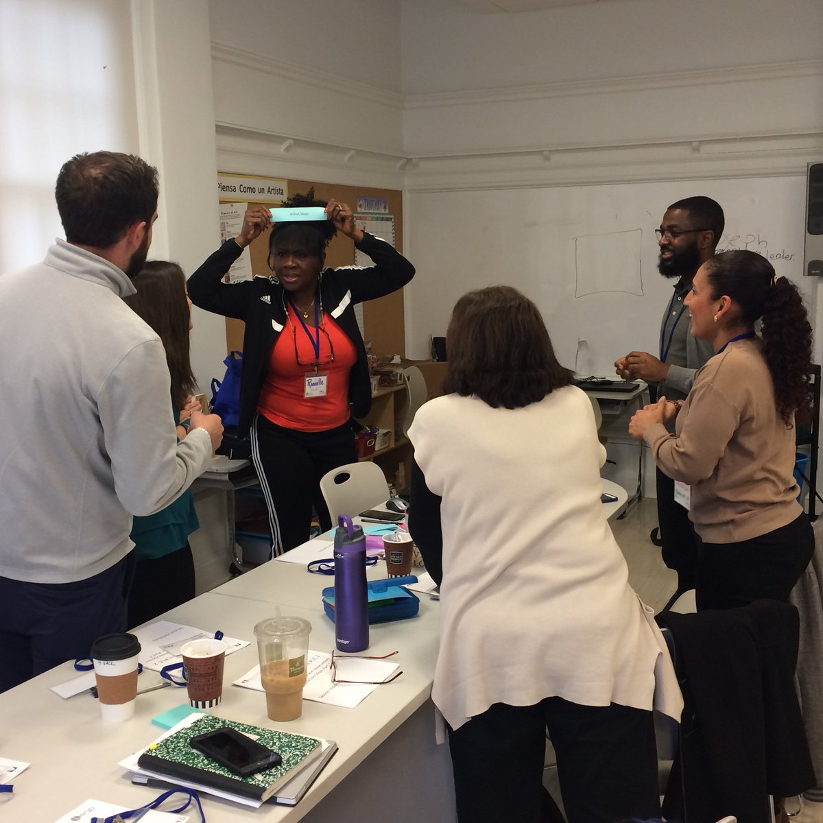 DCPSLeap's tweet image. Cluster 3 LEAP Leaders have fun while improving their own professional practice as educational leaders @BMPVschool #DCPSrisinng @dcpublicschools